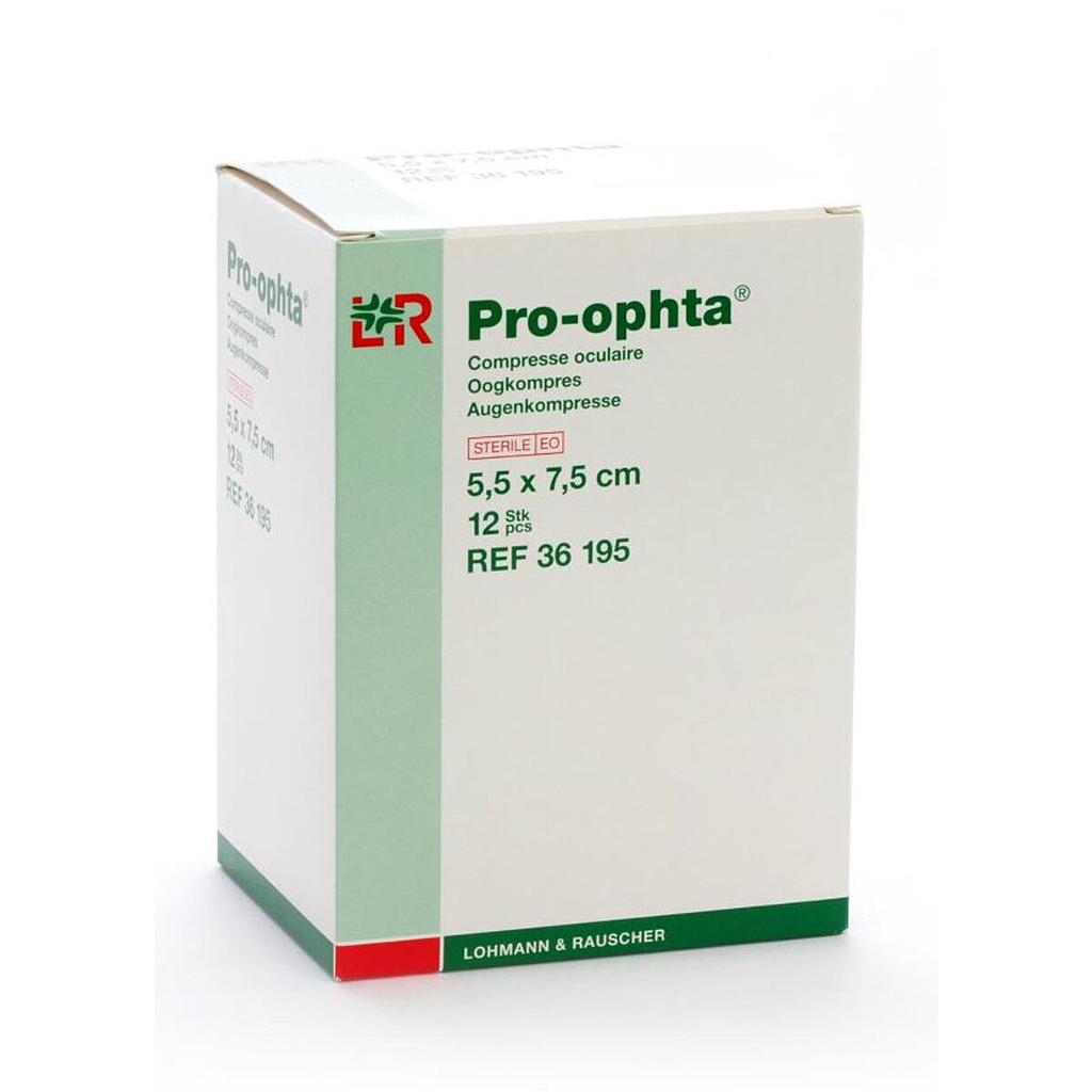 Compresses oculaires stériles Pro-Ophta