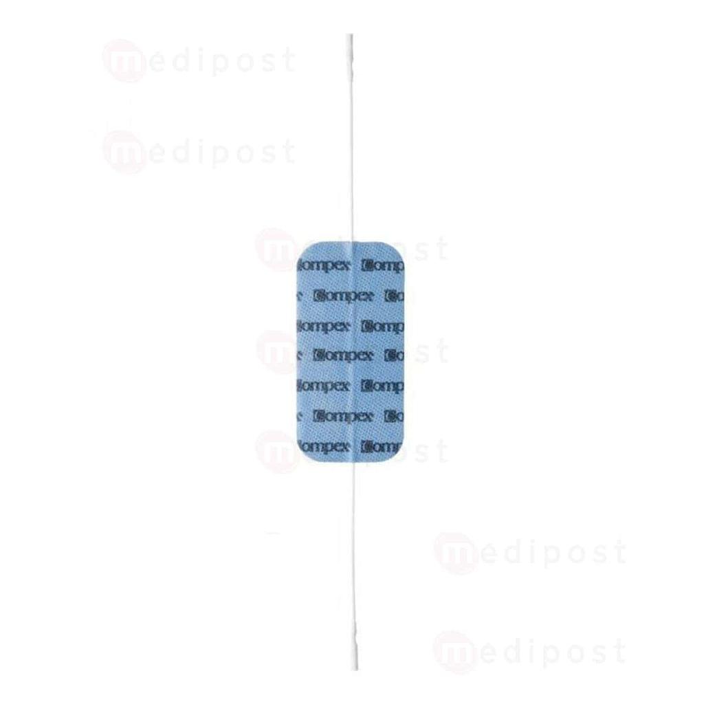 Electrode Compex Performance 5x10cm connecteur fil 2 sorties