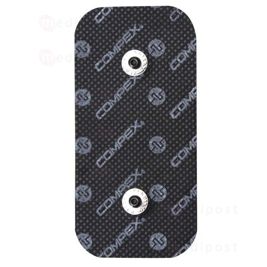Electrode compex Performance 5x10cm connecteur snap 2 sorties