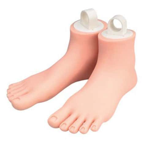 Pieds d'entrainement gauche et droit + 10 ongles