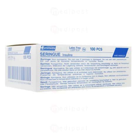 Seringue insuline avec aiguille 29G