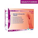 Gants de chirurgie en latex poudrés