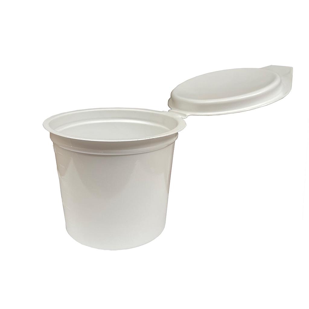 Crachoir en plastique avec couvercle