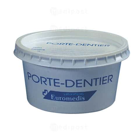 Boîte à dentier à usage unique