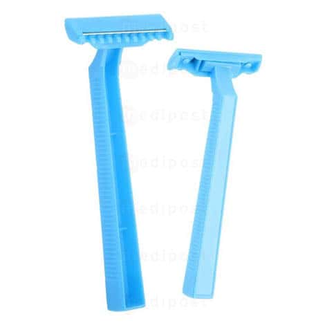 Rasoir peigne médical 2 lames 2 tranchants