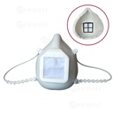 Masque de protection FFP2 Réutilisable Modèle Med blanc