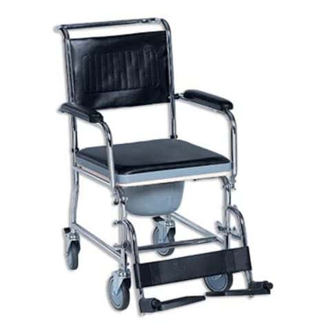 Chaise de transfert garde-robe à roulettes
