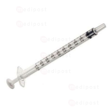 Plastipak spuit 1ml tuberculine