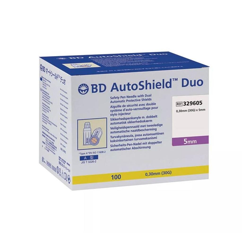 Aiguille à stylo BD Autoshield Duo 30Gx5mm