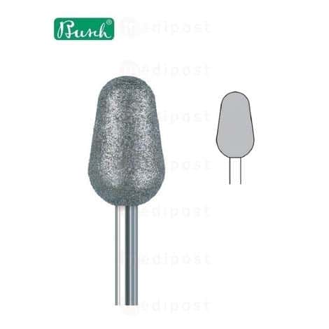 Fraise diamant - cône Ø 8,0mm - grain moyen