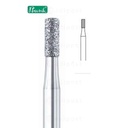 Fraise diamant - cylindre ø 2,1mm - grain moyen