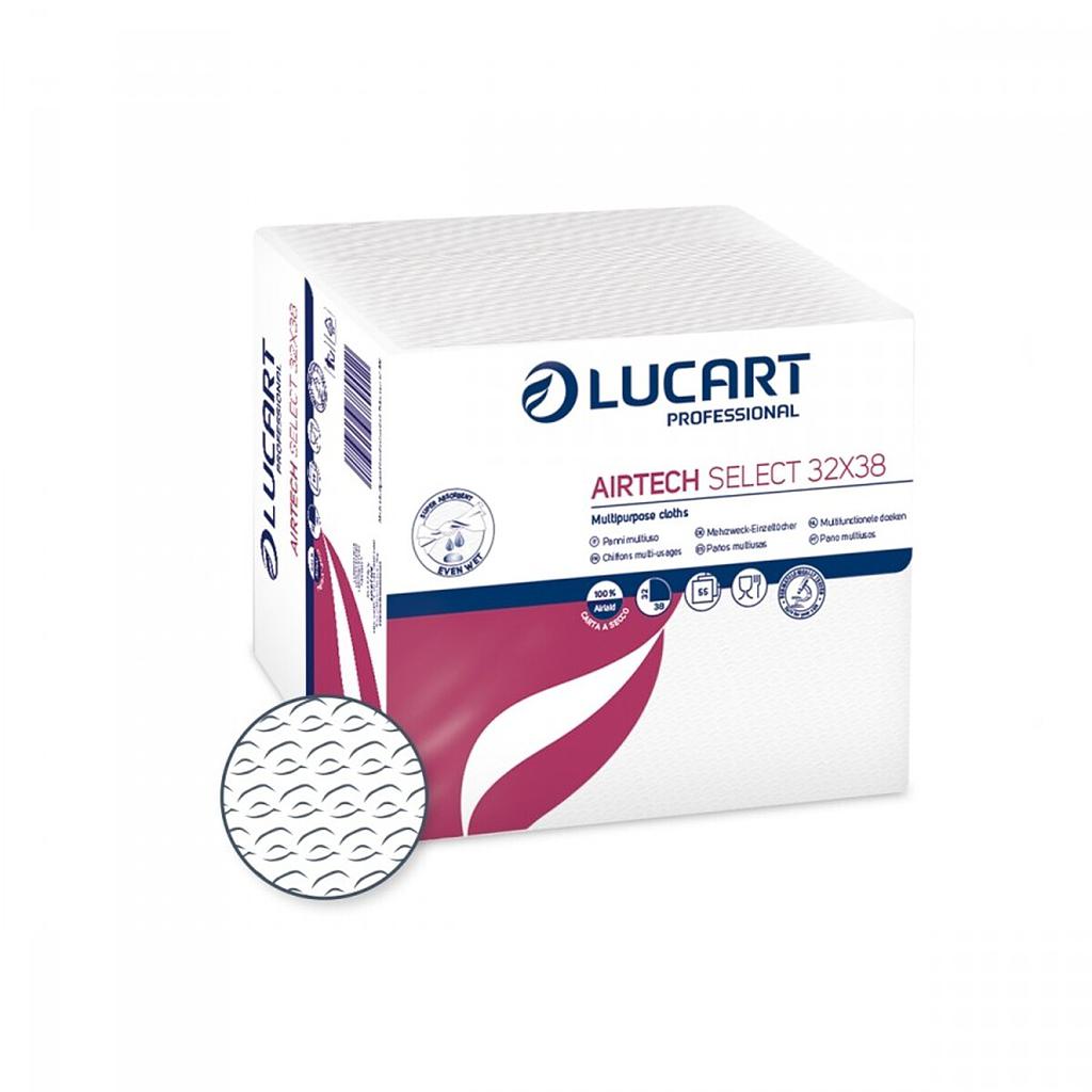 Lucart AirTech Select 32x38 herbruikbaar papieren handdoekje