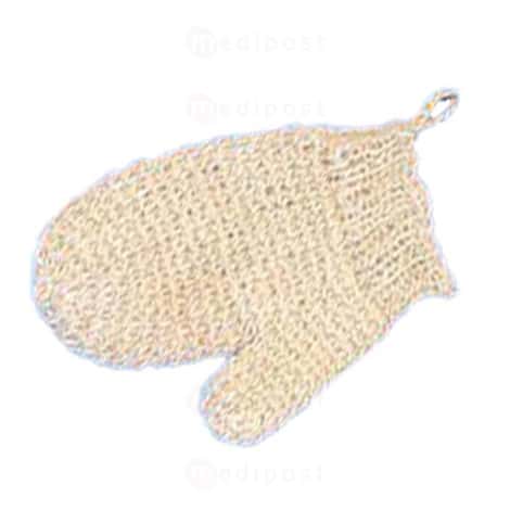 Exfoliërende handschoen van echt paardenhaar