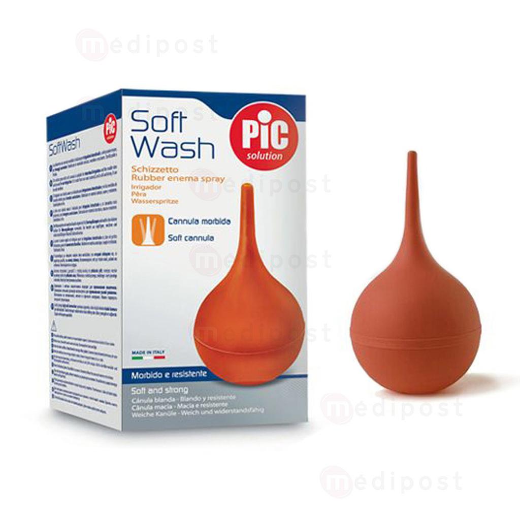 Poire à lavement effilée souple