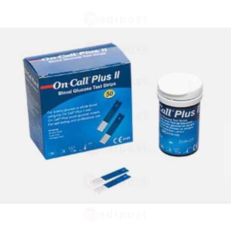 On Call plus II teststrips (50)