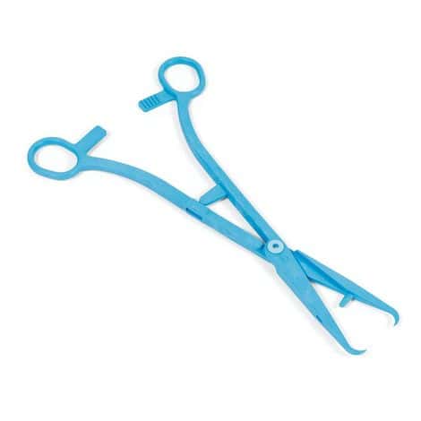 Pince de Pozzi à usage unique droite 25cm