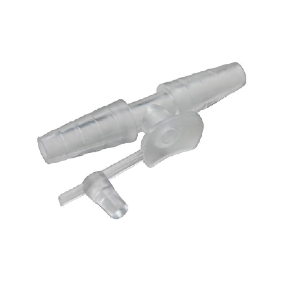 Raccord biconique avec contrôle d'air doigt