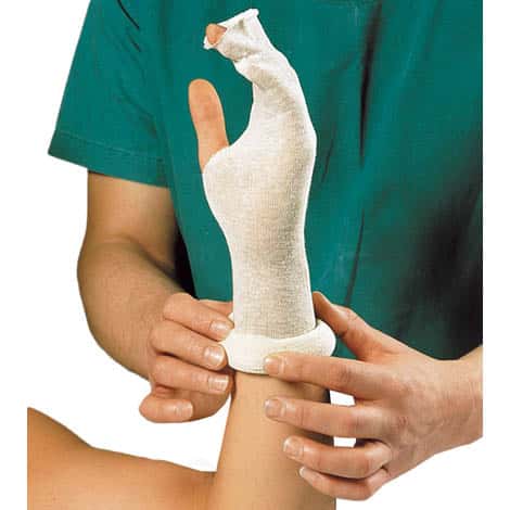 Jersey katoen - buisvormige bescherming voor gips