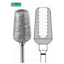 Diamant frees - holle cilinder ø 9mm - super grove korrel