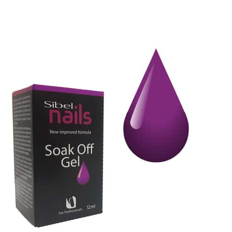 Afweekbare semi-permanente lak Sparkling Violet