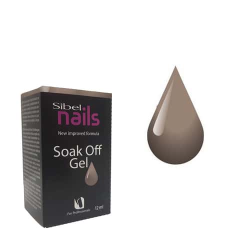 Soak-off vernis semi-permanent gris béton