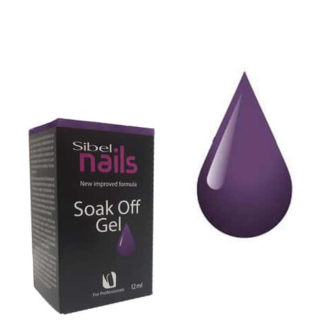 Soak-off vernis semi-permanent Violet pastel