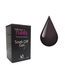 Soak-off vernis semi-permanent gris foncé