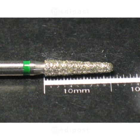 Fraise diamant - allumette ø 2,5mm - Gros grain