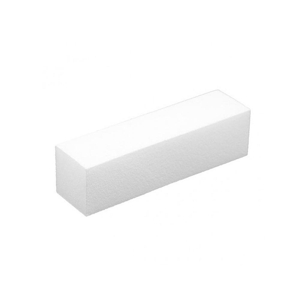 Bloc polissoir blanc pour manucure grain 240