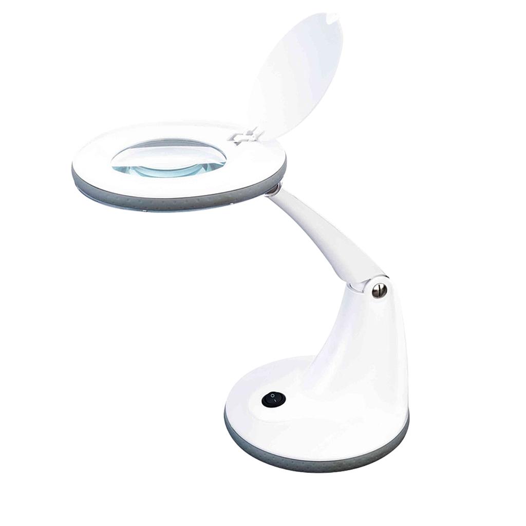 Lampe loupe LED de table dioptrie 5 Sibel