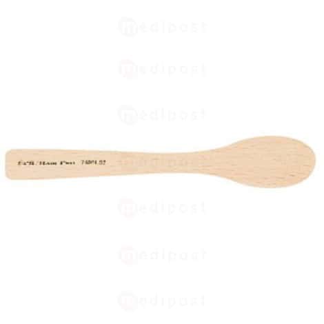 Houten lepel spatel voor ontharen - 16cm