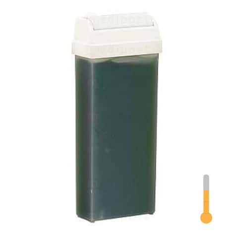 Cire Maxi Pro verte peaux sensibles (Cartouche tête large)