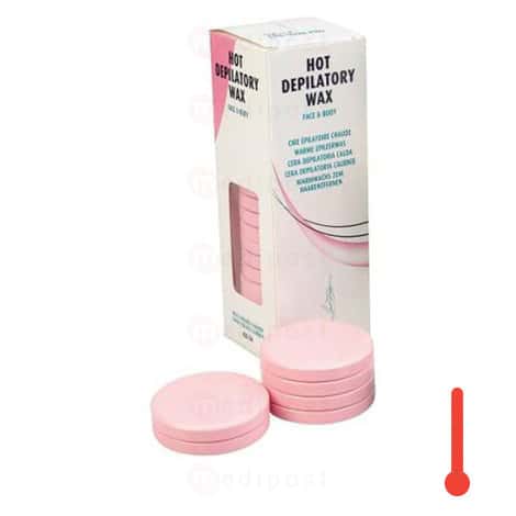 Maxi Pro Rose Gezichts- en Lichaamswas (400gr schijven)