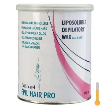 Cire Maxi Pro rose visage et corps (Pot 800 ml)