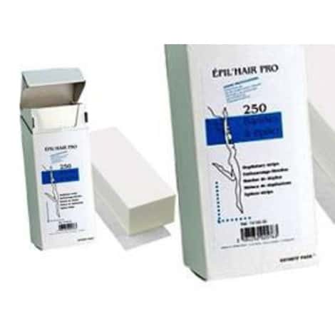 Bandes à épiler en boîte distributrice (250)