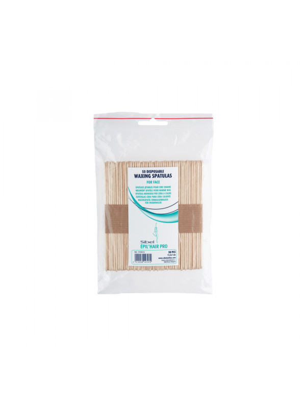 Spatule bois pour épilation du visage, 11.3cm