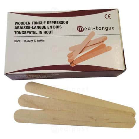 Abaisse-langue en bois Medi-tongue