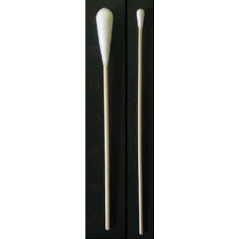 Bâtonnet écouvillon en bois 15cm Infipost