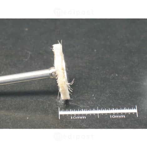 Fraise brosse - ø22mm - poils doux
