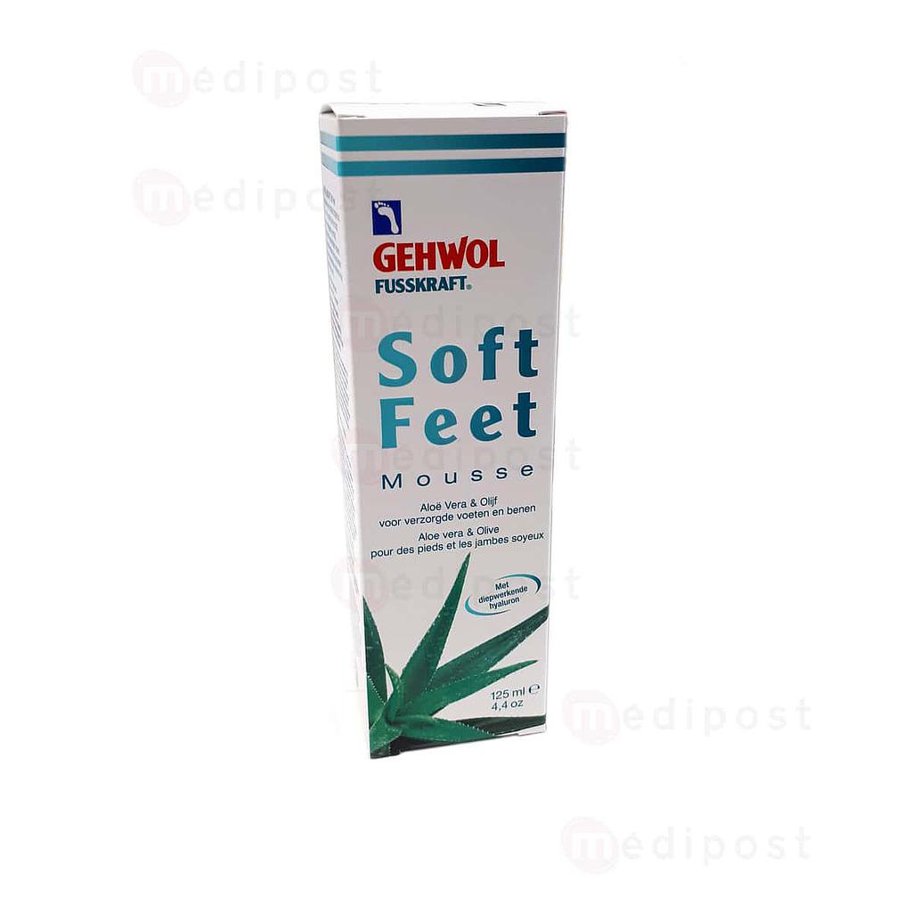 Gehwol Fusskraft Soft feet mousse aloe vera 125 ml