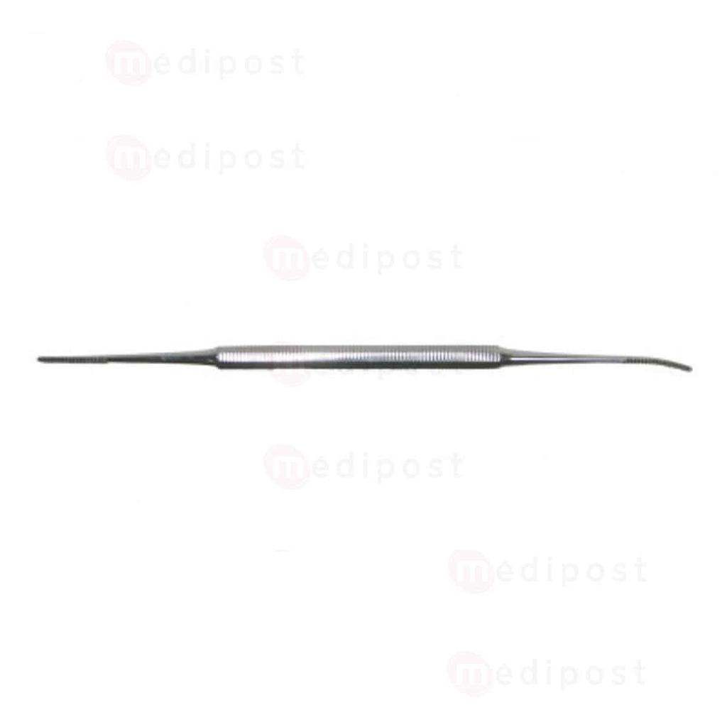 Lime de coin fine double inox 13cm droite - courbe