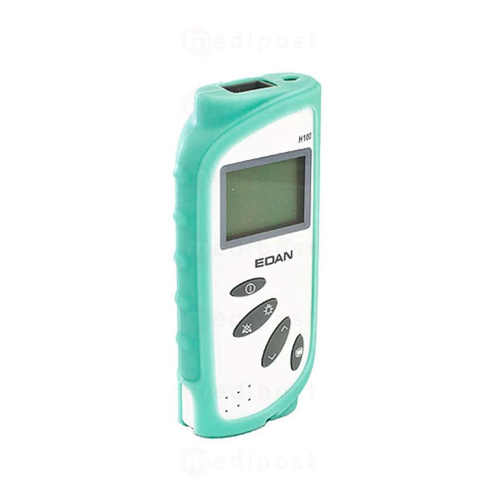 Protection antichoc bleue pour oxymètre Edan H100B