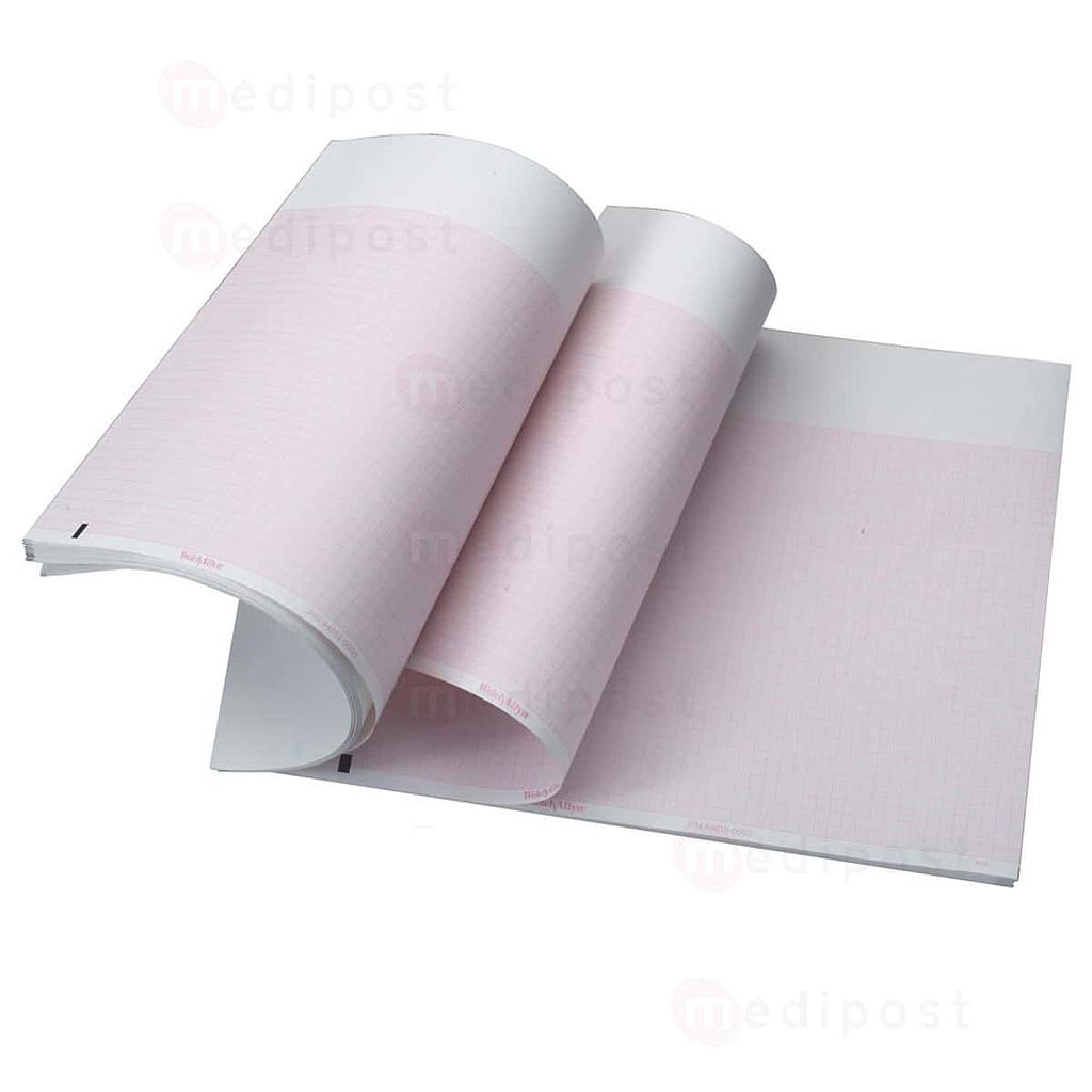 Papier pour ecg Edan SE1200 Express 210x295mm