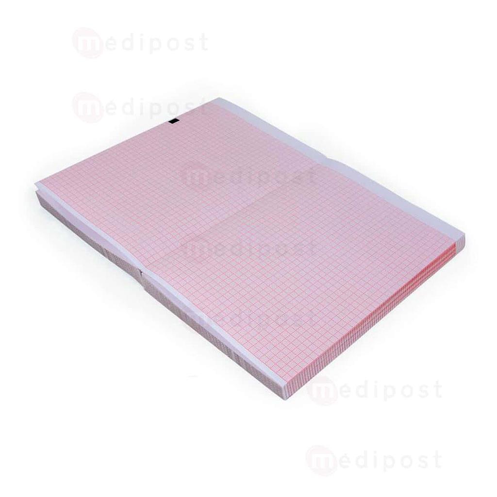 Papier pour ecg Edan SE-601 - 110mmx140mm (144 feuilles)