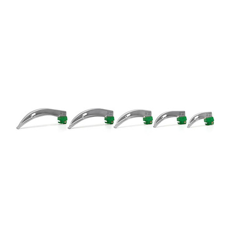 Lame laryngoscope en métal, type Macintosh, disposable