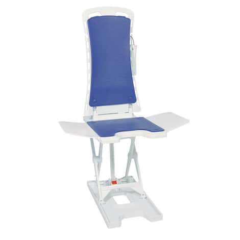 Elévateur de bain Bellavita avec recouvrement classic bleu