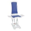 Elévateur de bain Bellavita avec recouvrement classic bleu