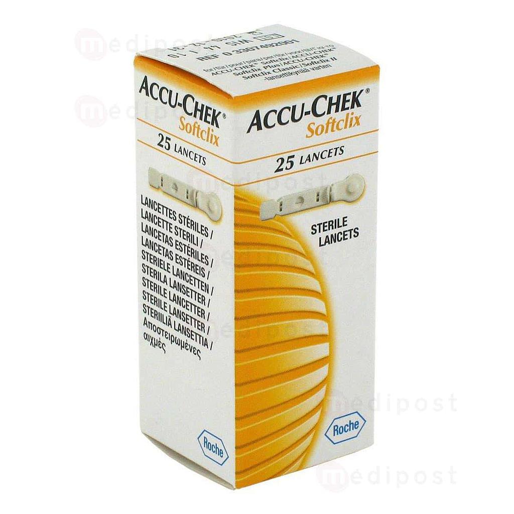 Softclix lancet (25)