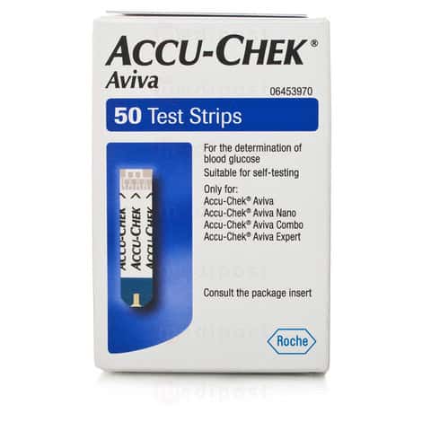 Accu-Chek Aviva-strips Tigette