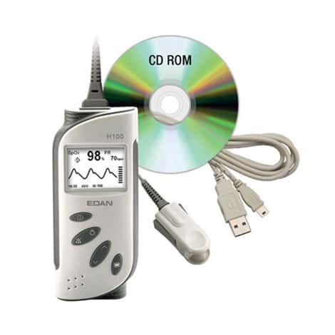 Logiciel de transfert de données (PC) oxymètre Edan H100B